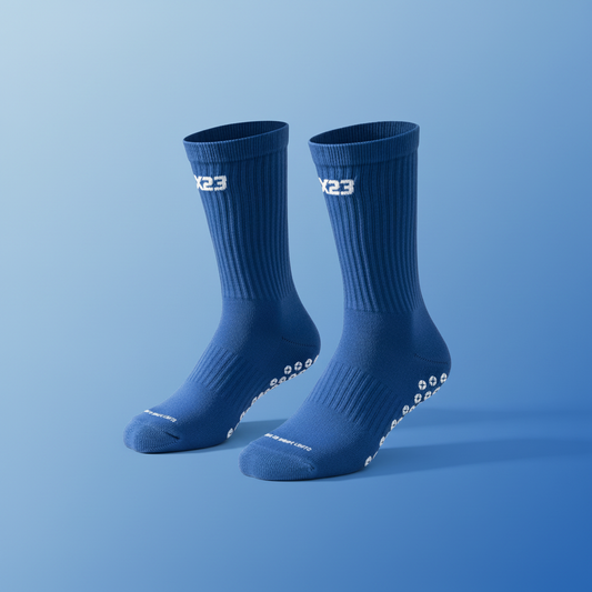 Blue X23 Grip Socks Product Image