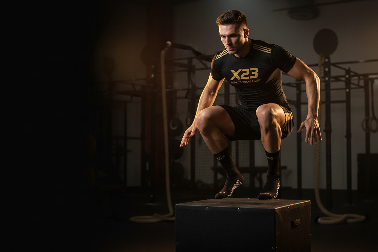 X23 Who We Are Hero - Athlete in Crew Socks